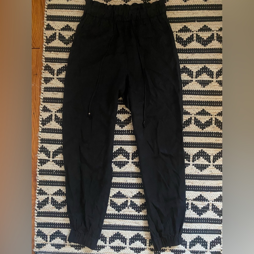 Banana Republic Paper-bag Tie Waist Pants